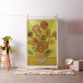 Tecido Vincent van Gogh - Vase com Quinze Girassóis