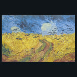 Tecido Vincent van Gogh - Wheatfield com Crows<br><div class="desc">Wheatfield with Crows / Champ de ble aux corBeaux - Vincent van Gogh,  1890 em Auvers-sur-Oise</div>