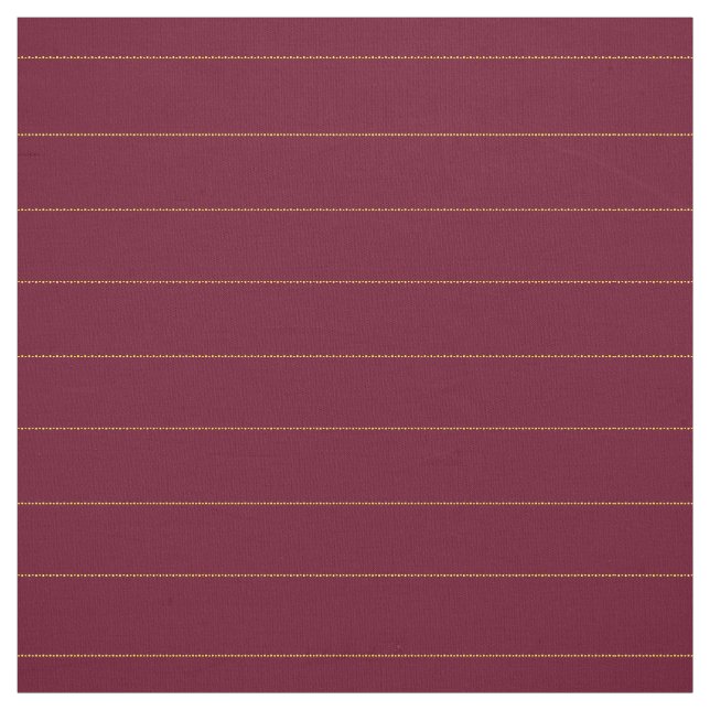 Tecido vinho com linhas em amarelo (Modelo)