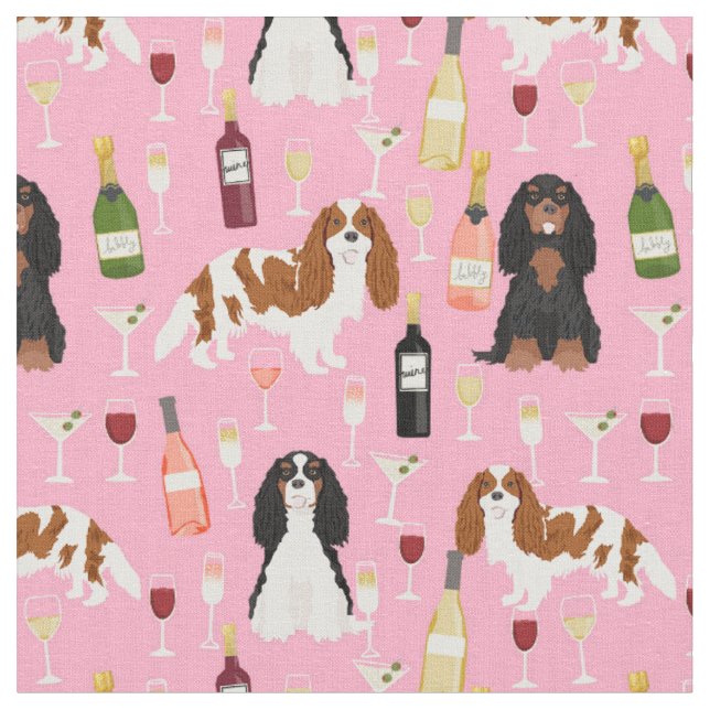Tecido Vinho rosa-rosa do Rei Carlos Espanhol (Detalhe)
