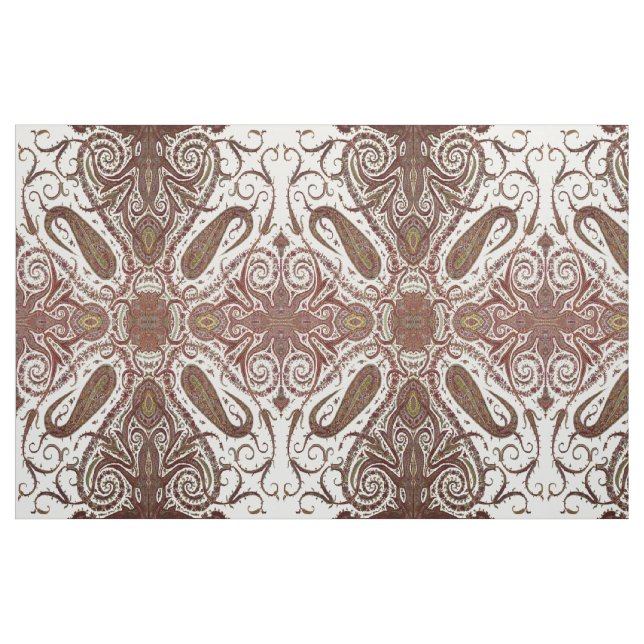 Tecido Vintage Cashmere Pattern (Fat Quarter)