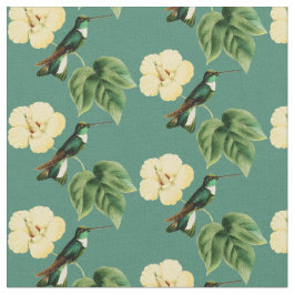 Tecido Vintage Collared Inca Hummingbird
