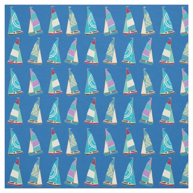 Tecido Vintage Dinghies (Modelo)