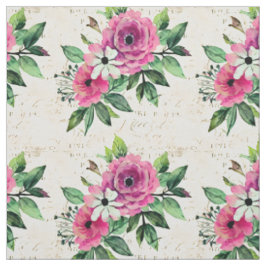 Tecido Vintage Floral