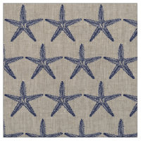 Vintage Marinho Azul Starfish Monograma Linen Cost