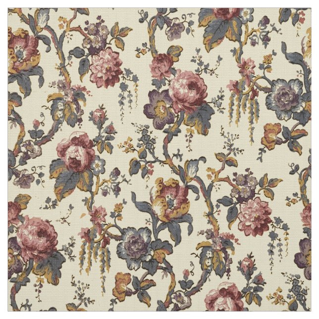 Tecido Vintage Rococo Revival Chinoiserie Pattern (Modelo)