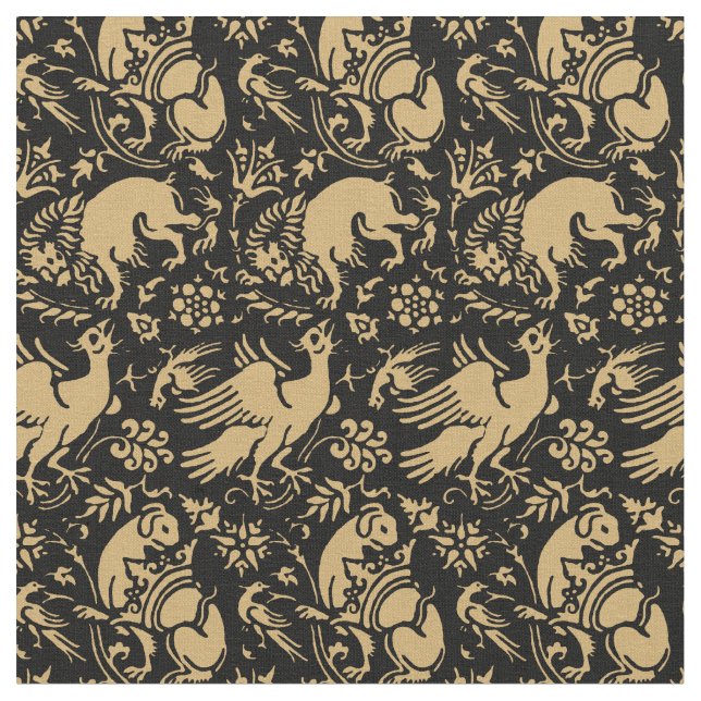 Tecido Vintage Sicilian Silk Pattern (Detalhe)