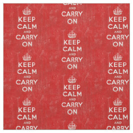 Tecido Vintage, vermelho desconfortável, mantenha-se calm