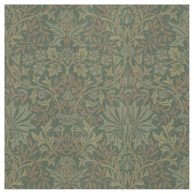 Tecido Vintage William Morris Flower Garden Patterno (Detalhe)