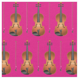 Tecido Viola Music Musical Room Decor Pink