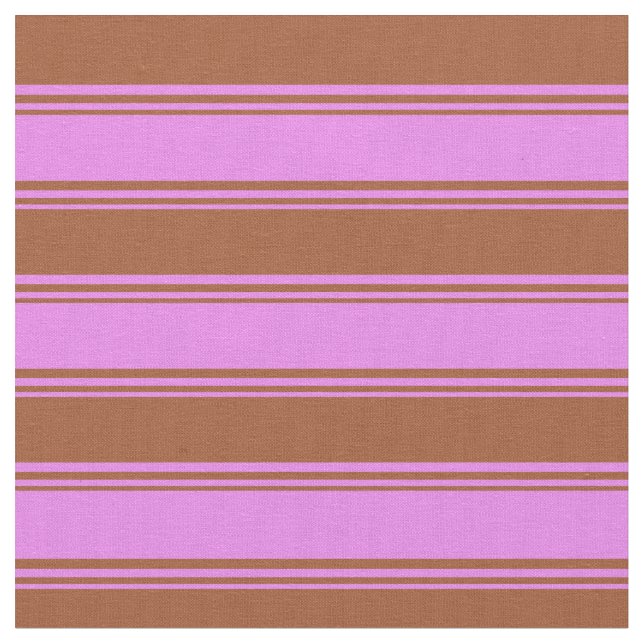 Tecido Violet e Sienna Stripes Pattern (Detalhe)