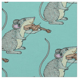 Tecido Violino que joga o rato