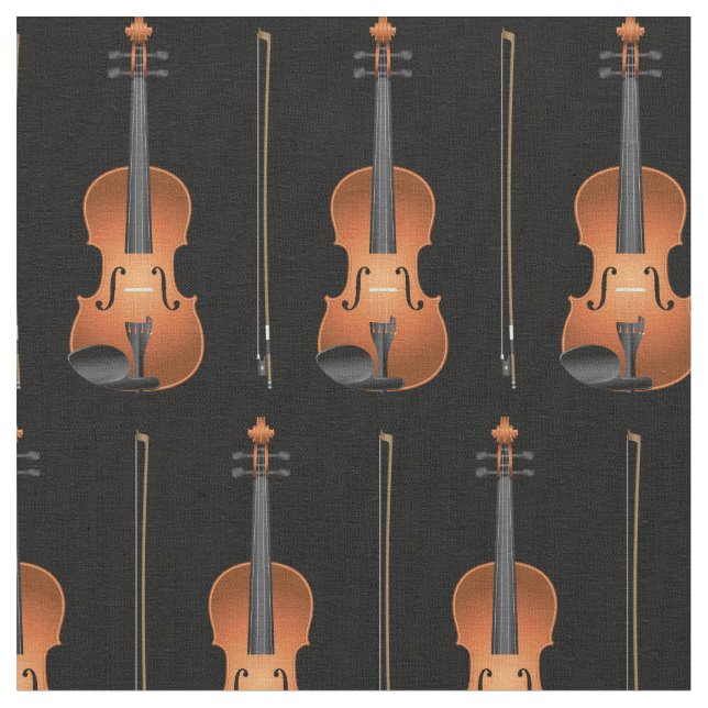 Tecido Violins Music Musical Room Decor (Detalhe)