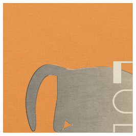 Tecido Visita de Feriados Dourados