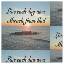 VIVA TODOS OS DIAS COMO UM MILAGRE DE DEUS