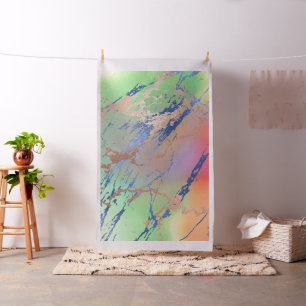 Tecido Vivid Marble   Coloração d'água do Pastel a Neg