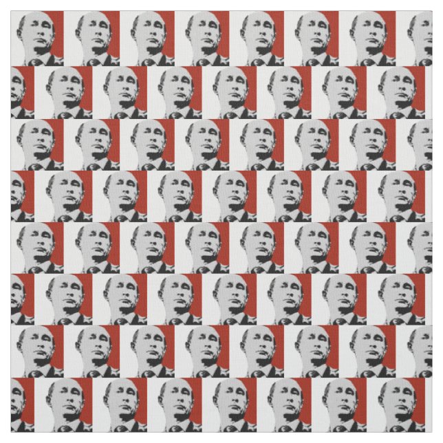 Tecido Vladimir Putin Vermelho (Modelo)