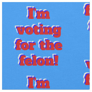 Tecido vota para o criminoso idiota engraçado