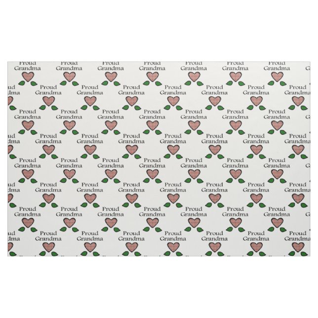 Tecido Vovó orgulhosa (Fat Quarter)