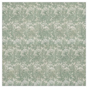 Tecido Wallpaper tulip William Morris verde têxtil