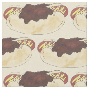 Tecido Washington D.C. Half Smoking Sausage Chili Hot Dog
