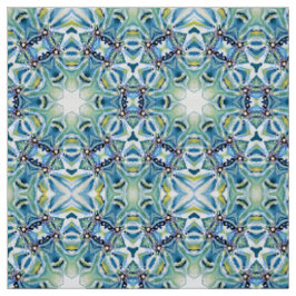 Tecido Watercolor Sage Verde Azul Persa Artdeco