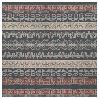 Tecido Weavings tribais indonésios Indonésia de matérias