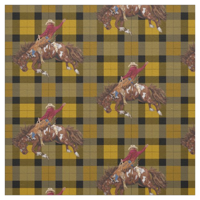 Tecido Western Cowboy-Rodeo Bronco Buster (Modelo)