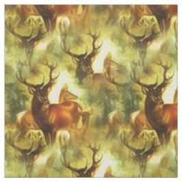 Tecido Whitetail Buck e Doe