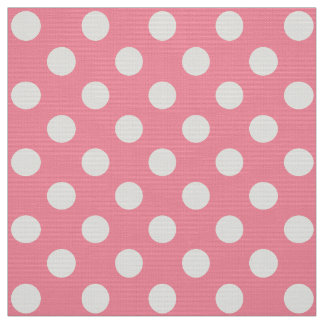 Tecido WILDFLOWER - Bolinhas Clássicas a Rosa Namorados