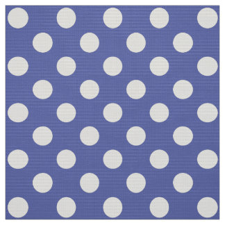Tecido WILDFLOWER - Bolinhas clássicas em azul náutico
