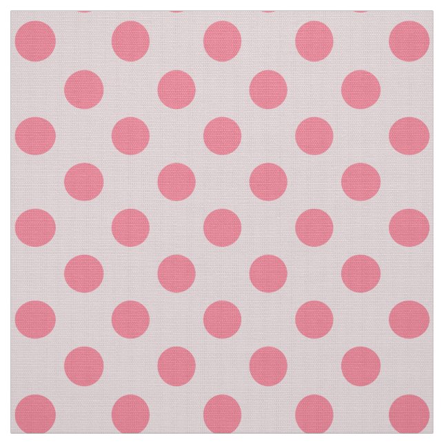 Tecido WILDFLOWER - Bolinhas Clássicas em Rosa Bebê (Modelo)