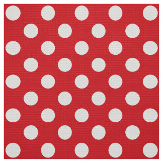 Tecido WILDFLOWER - Bolinhas no Namorados ou no vermelho 