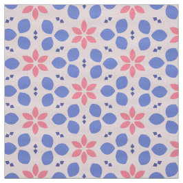 Tecido WILDFLOWER - Flores Botânicas Cutas em Floral Rosa