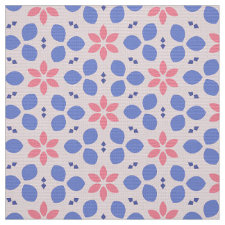 Tecido WILDFLOWER - Flores Botânicas Cutas em Floral Rosa