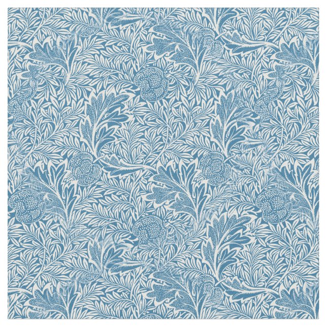 Tecido William Morris Apple Blue Pattern (Detalhe)