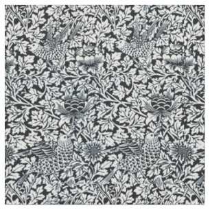 Tecido William Morris Floral Pattern Bird Anenome