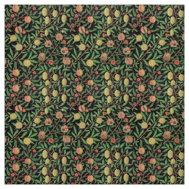 Tecido William Morris Fruta padrão Vintage (Modelo)