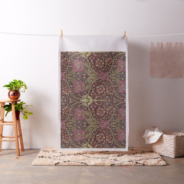 Tecido William Morris, madressilva, floral. teste padrão, (In Situ)