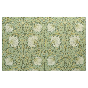 Tecido William Morris Pimpernel Floral Blue Wallpaper