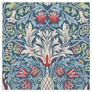 Tecido William Morris Snakeshead Fritillary Floral Design