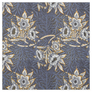 Tecido William Morris Tulip e Willow Floral Patterno