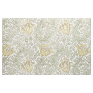 Tecido William Morris Vintage Anemone Padrão Floral