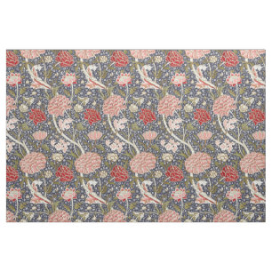 Tecido William Morris Vintage Cray Floral Patterno