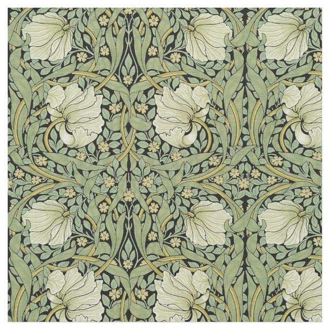 Tecido William Morris Vintage Pimpernel Floral (Detalhe)