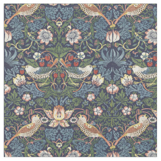 Tecido William Morris Vintage Strawberry Thief Pattern