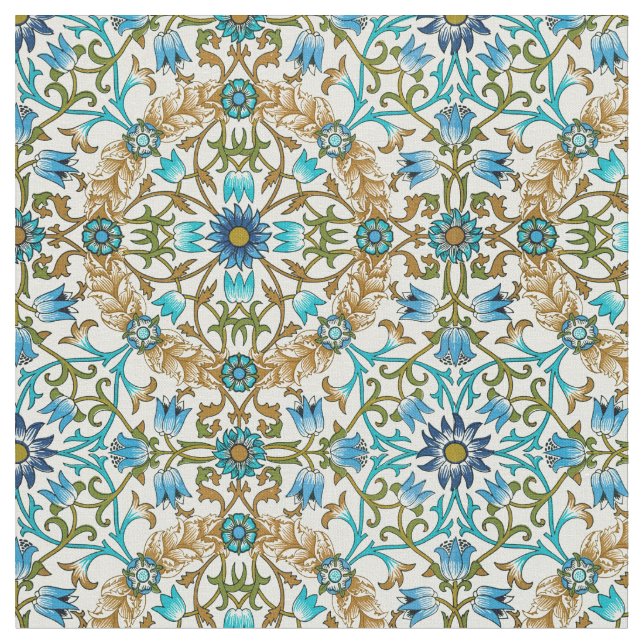 Tecido William Morris Vintage Vine Wreath Patterno (Detalhe)