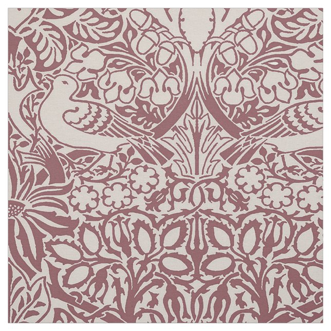 Tecido William Morris'Dove and Rosa, Antiques Rosa Cores (Modelo)