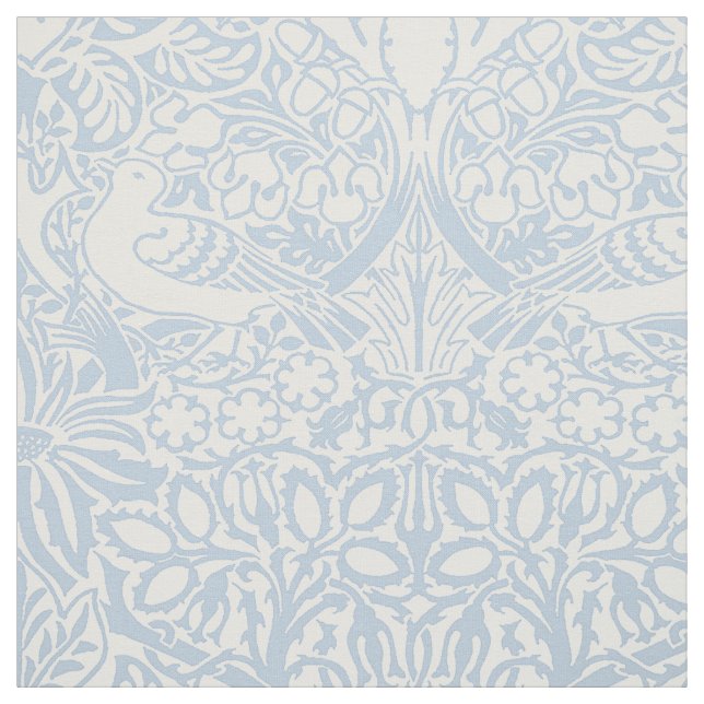 Tecido William Morris'Dove and Rosa, Misty Blue (Modelo)