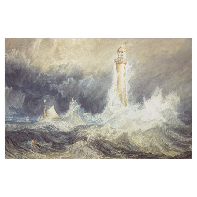 Tecido William Turner - Farol de Bell Rock (Jarda)